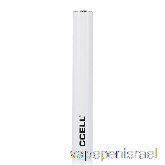 חד פעמי Vape Israel Ccell M3 Plus סוללת וופורייזר לבן מט
